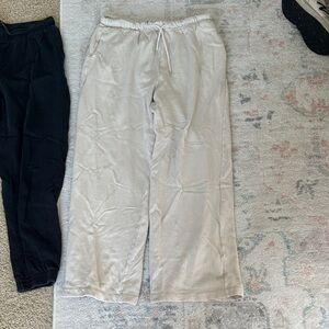 Casual Beige Lounge Pants
